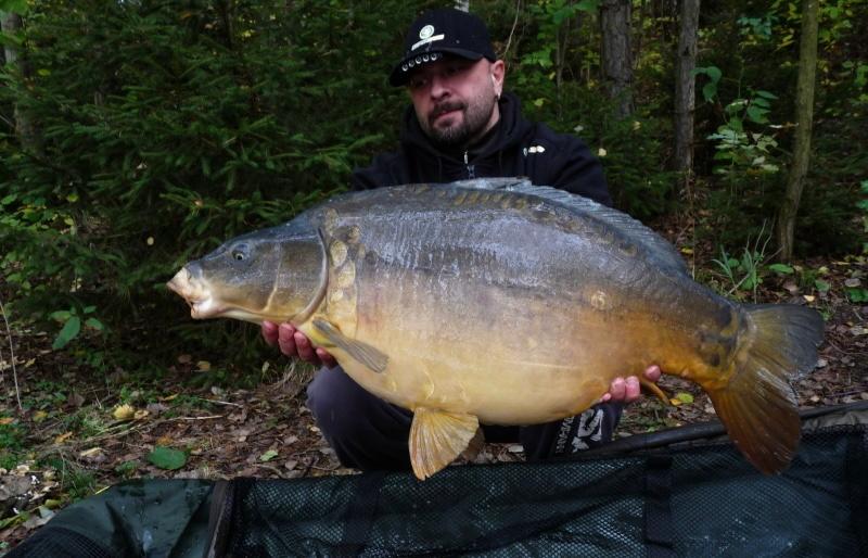 Kapr chycený na Prehistoric boilie 20 mm